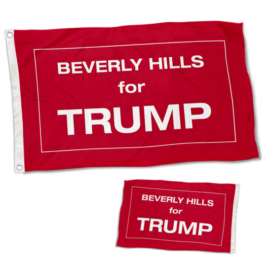 Fyon custom Flag - Beverly Hills For TRUMP