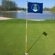 Fyon US Air Force Standard Golf Pin Flag Banner Grommet