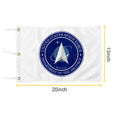 Fyon US Space Force Standard Golf Pin Flag Banner Grommet