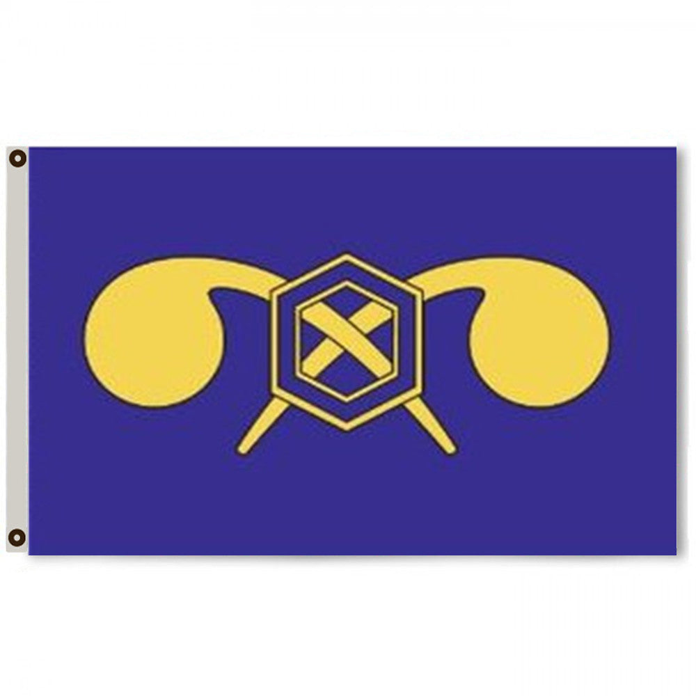 The Chemical Corps guidon flag