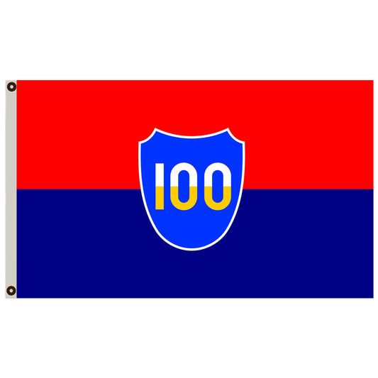 Fyon 100th Infantry Division SSI flag