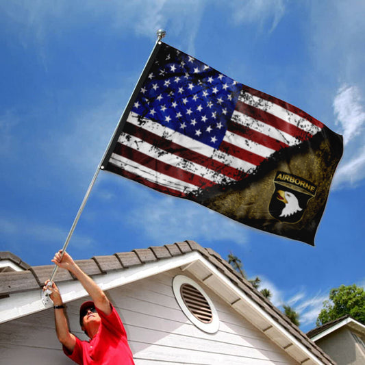 Fyon 101St Stars And Stripes Flag Indoor and outdoor banner