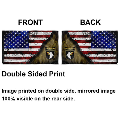 Fyon 101St Stars And Stripes Flag Indoor and outdoor banner