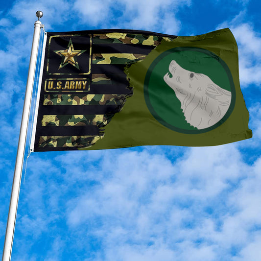 Fyon 104th Infantry division Flag Banner
