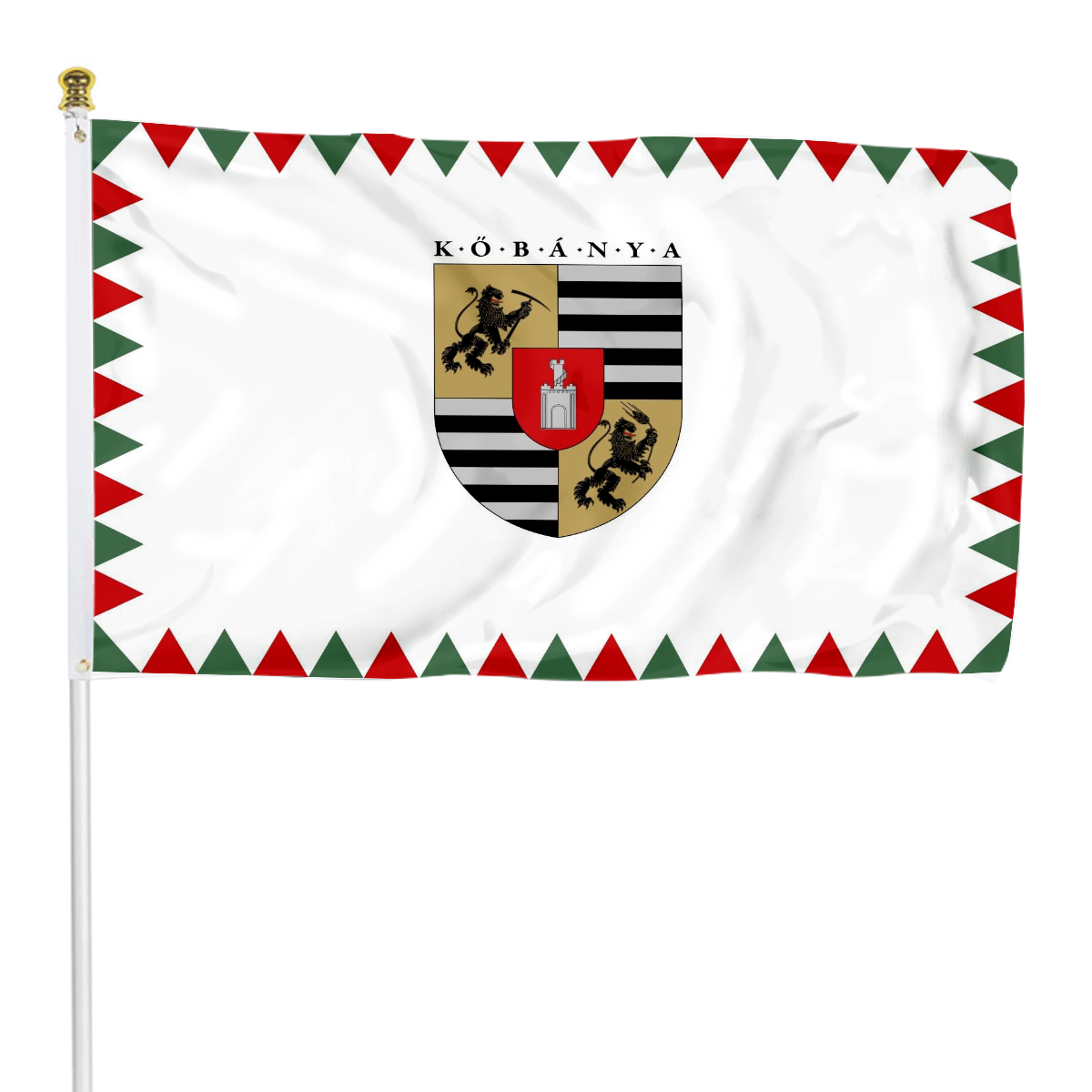 Fyon 10th District of Budapest flag Indoor and outdoor banner