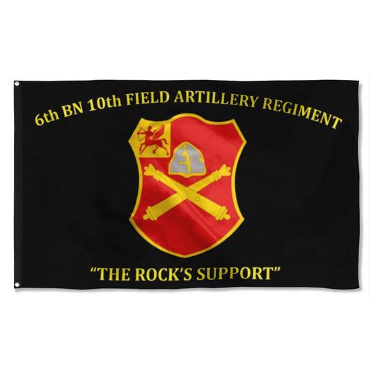 Fyon 10th Field Artillery Flag  Indoor and outdoor banner