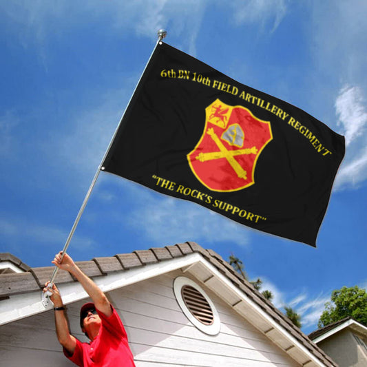 Fyon 10th Field Artillery Flag  Indoor and outdoor banner
