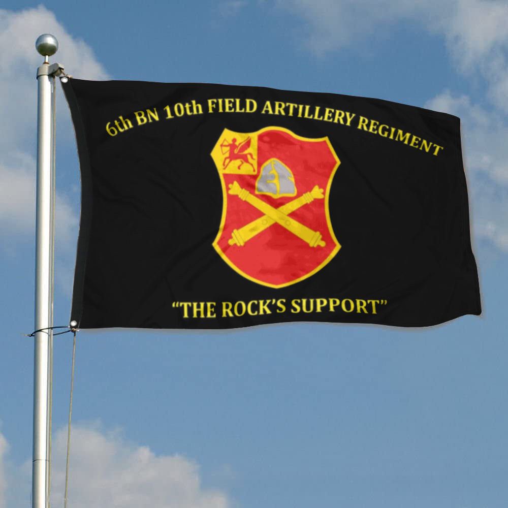 Fyon 10th Field Artillery Flag  Indoor and outdoor banner