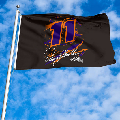 Fyon #11 Joes Gibbs Racing Denny Hamlin Flag Banner