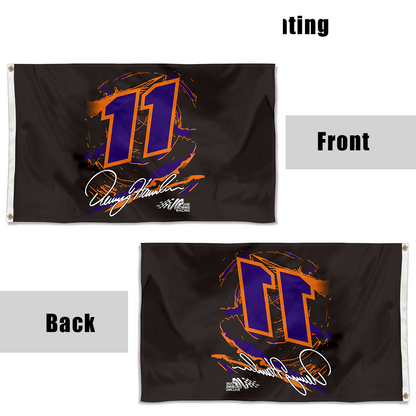 Fyon #11 Joes Gibbs Racing Denny Hamlin Flag Banner