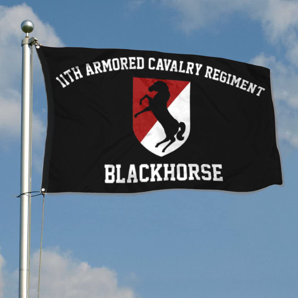 Fyon 11th Armored Calvary Regiment Flag Indoor and outdoor banner