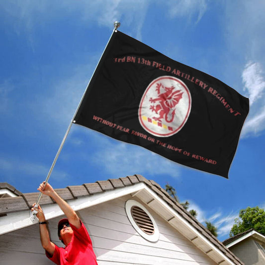 Fyon 13th Field Artillery Flag Indoor and outdoor banner