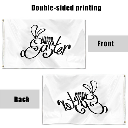 Fyon Happy Easter flag Indoor and outdoor banner 2231426