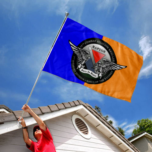Fyon 16th Combat Aviation Brigade Raptor Flag  Indoor and outdoor banner