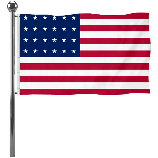 Fyon The 24 Stars (1822-1836) Flag Banner