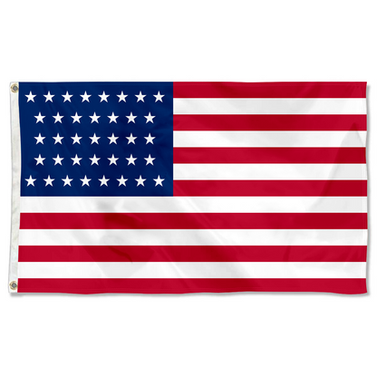 Fyon 1867-1877 the United States flag Banner