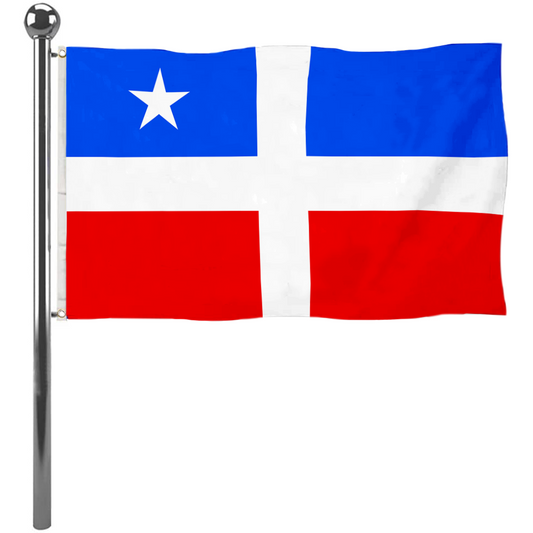 Fyon 1868 Lares Revolutionay, Puerto Rico flag banner