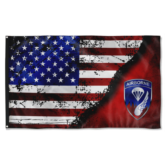 Fyon 187TH Infantry Stars And Stripes Flag Indoor and outdoor banner