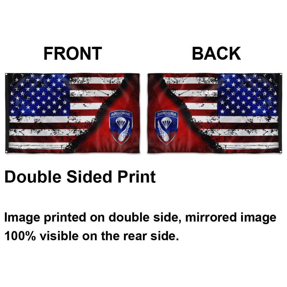 Fyon 187TH Infantry Stars And Stripes Flag Indoor and outdoor banner
