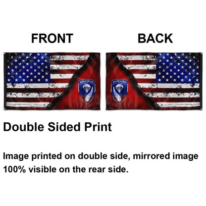 Fyon 187TH Infantry Stars And Stripes Flag Indoor and outdoor banner
