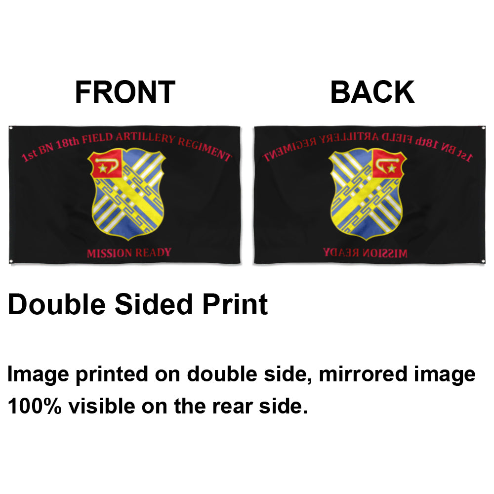 Fyon 18th Field Artillery Flag Indoor and outdoor banner