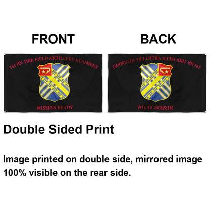 Fyon 18th Field Artillery Flag Indoor and outdoor banner