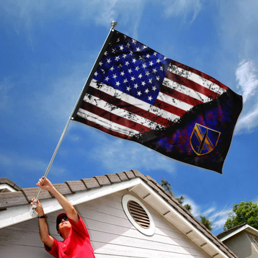 Fyon 1ST SFAB Stars And Stripes Flag Indoor and outdoor banner