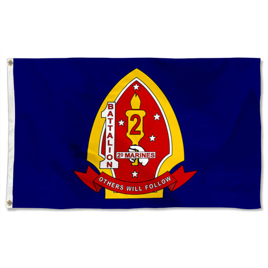 Fyon 1st Battalion 2nd Marine Regiment Flag Banner