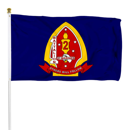 Fyon 1st Battalion 2nd Marine Regiment Flag Banner