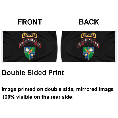 Fyon 1st Battalion 75th Ranger Regiment Flag Indoor and outdoor banner 40701