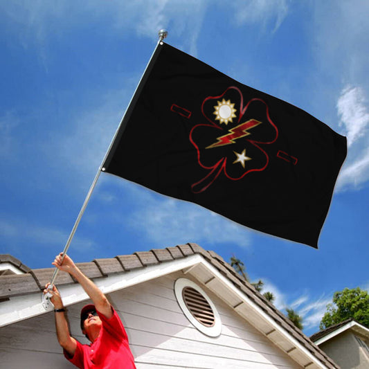 Fyon 1ST Clover Flag Indoor and outdoor banner