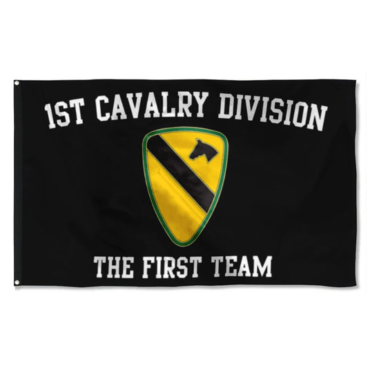 Fyon 1st Cavalry Division Flag Indoor and outdoor banner