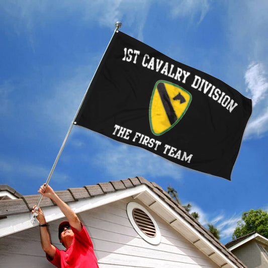 Fyon 1st Cavalry Division Flag Indoor and outdoor banner