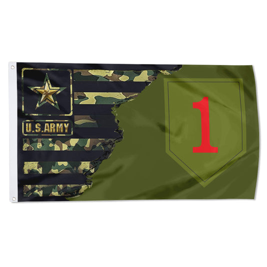 Fyon 1st Infantry division Flag Banner
