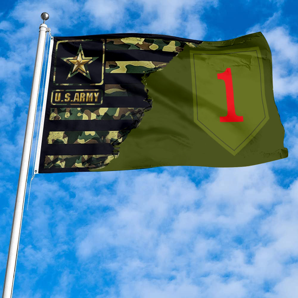 Fyon 1st Infantry division Flag Banner