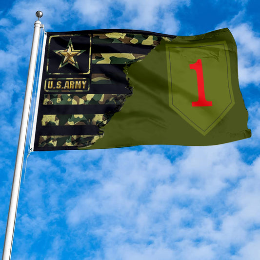 Fyon 1st Infantry division Flag Banner