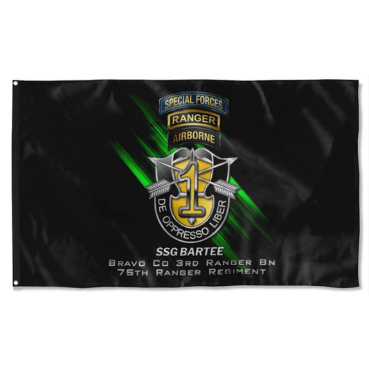 Fyon 1st Special Forces Group Numeral Flag Indoor and outdoor banner