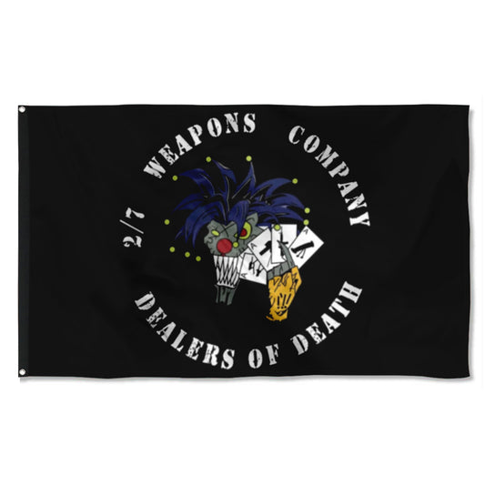 Fyon 2-7 Weapons Company Flag Indoor and outdoor banner