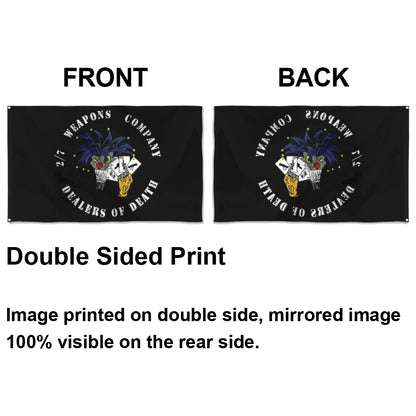 Fyon 2-7 Weapons Company Flag Indoor and outdoor banner