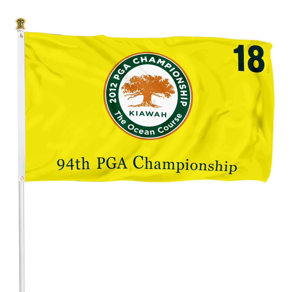 Fyon 2012 PGA Championship (KIAWAH The Ocean Course) Golf Flag Sport Indoor and outdoor banner