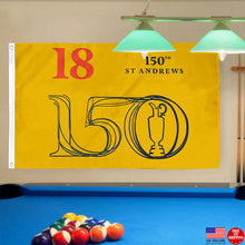 Fyon 2022 Open Championship Flag St. Andrews golf 150th logo open pin Flag Indoor and outdoor banner