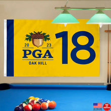 Fyon 2023 PGA Championship pin flag Oak Hill Country Club Flag Indoor and outdoor banner