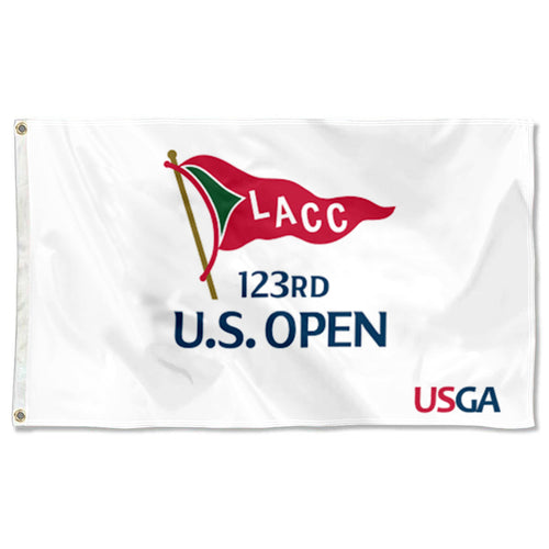 Fyon 2023 US Open LACC Official Embroidered Golf Flag Indoor and outdoor banner