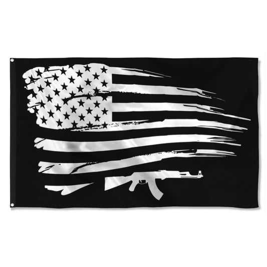Fyon 2024 DON JR Ivanka AK47 Flag Banner