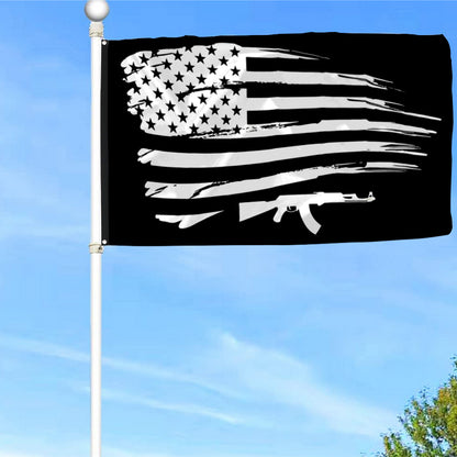Fyon 2024 DON JR Ivanka AK47 Flag Banner