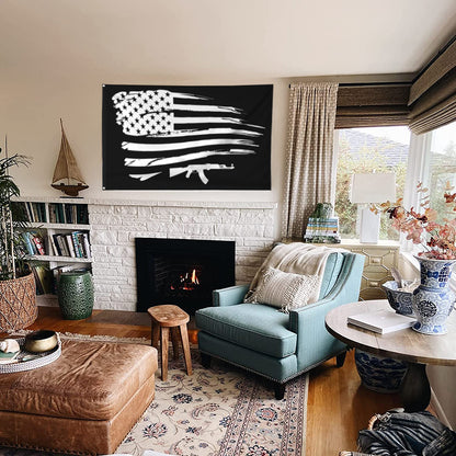 Fyon 2024 DON JR Ivanka AK47 Flag Banner