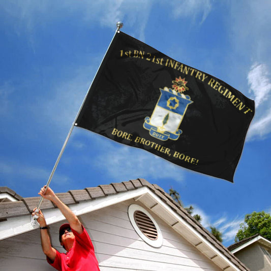 Fyon 21st IN. Custom Guidon Flag Indoor and outdoor banner