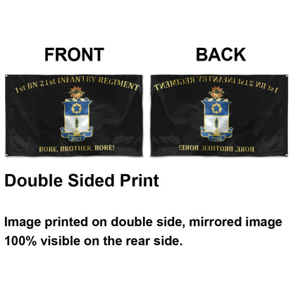 Fyon 21st IN. Custom Guidon Flag Indoor and outdoor banner