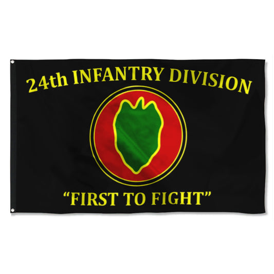 Fyon 24th Infantry Division Flag Indoor and outdoor banner