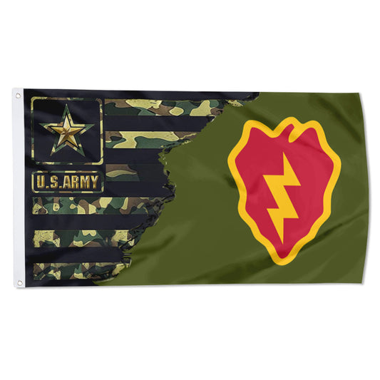 Fyon 25TH Infantry division  Flag Banner